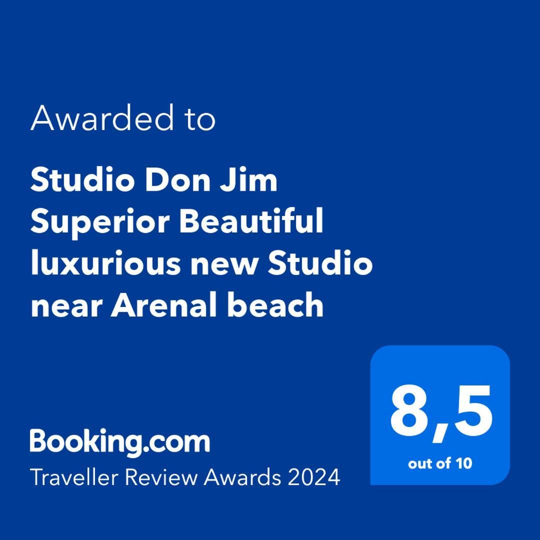 Studio Don Jim Superior Beautiful Luxurious New Studio Near Arenal Beach Jávea Eksteriør billede